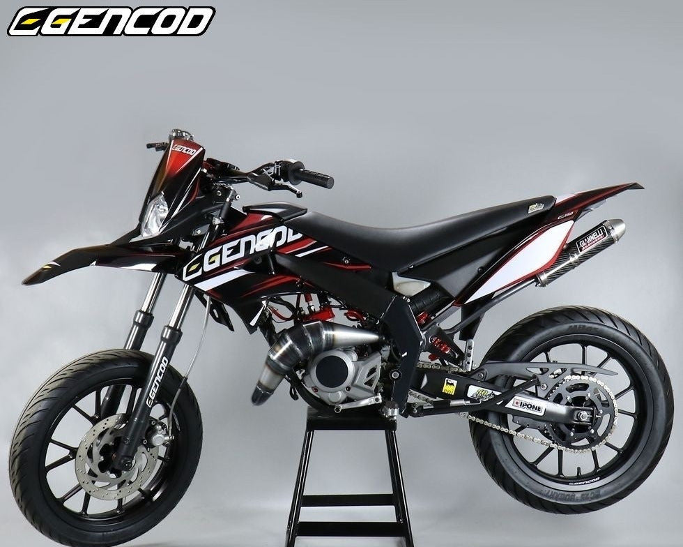 Kit decorativo Derbi DRD, Gilera SMT, RCR (2011 - 2017) Gencod rojo