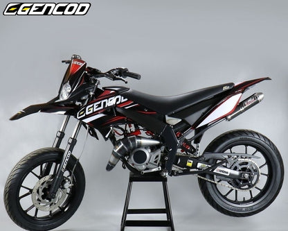 Kit decorativo Derbi DRD, Gilera SMT, RCR (2011 - 2017) Gencod rojo