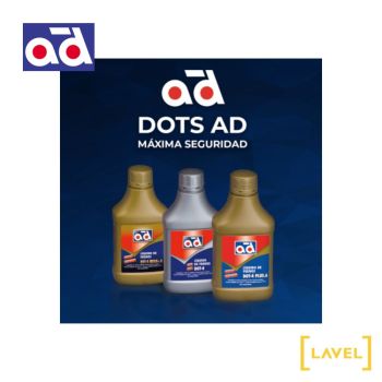 LIQUIDO DE FRENOS AD DOT 4 MEGA PLUS 6