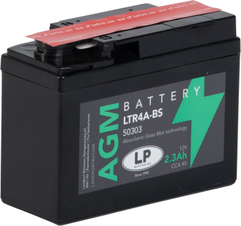 Bateria   LTR4A-BS   LP Landport  AGM Sin Mantenimiento Pack Acido