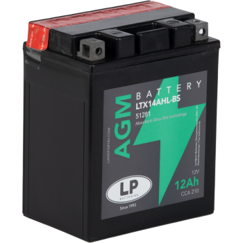 Bateria   LTX14AHL-BS   LP Landport  AGM Sin Mantenimiento Pack Acido