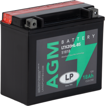 Bateria   LTX20HL-BS   LP Landport  AGM Sin Mantenimiento Pack Acido