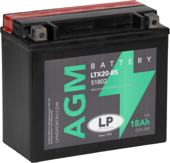Batterie LTX20L-BS LP Landport AGM Wartungsfrei Säurepack