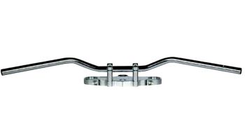 MANILLAR TRW ACERO 22 MM SUPERBIKE SPORTIVE CROMADO