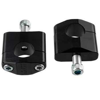 ADAPTADOR MANILLAR TRW ALUMINIO NEGRO ELEVACIÓN 35 MM