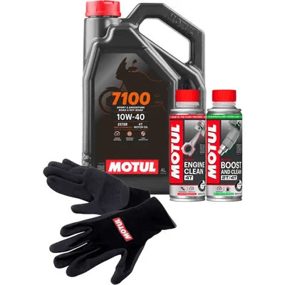 PACK 7100 4L 10W40 + ENG. CLEAN + BOOST