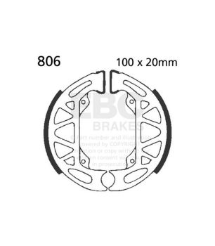 EBC 806 Bremsbackensatz