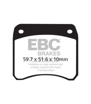 EBC FA016 Organische Bremsbeläge