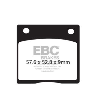 EBC FA036V Pastilla semi sinterizada V-PAD