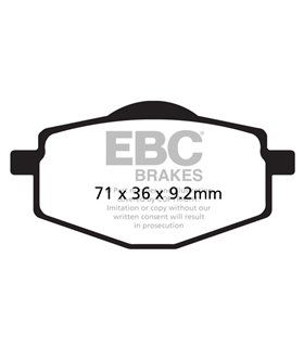 EBC FA101TT Pastilla organica Off Road