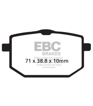 EBC FA118 Pastilla orgánica