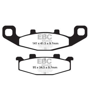 EBC FA129 Organische Bremsbeläge