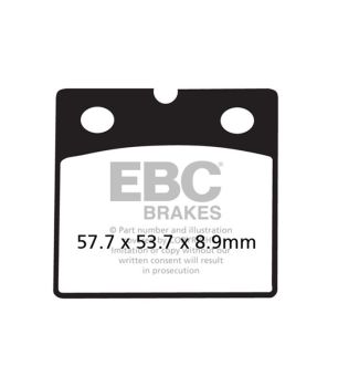 EBC FA171V Pastilla semi sintetizada V-PAD