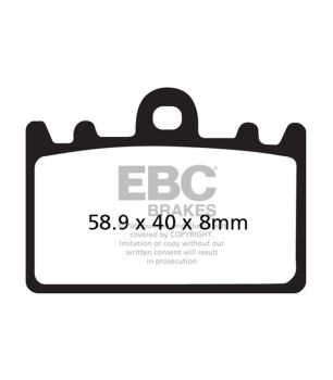 EBC FA180 Organische Bremsbeläge