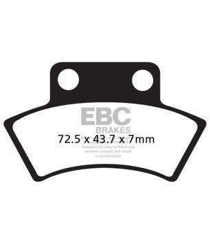 EBC FA232TT Pastilla orgánica