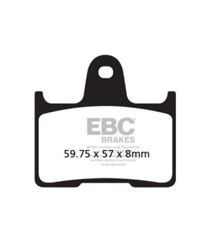 EBC FA254V Pastilla semi sintetizada V-PAD
