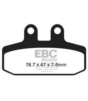EBC FA256 Pastilla organica