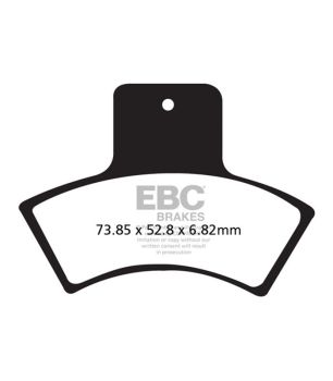 EBC FA270R Gesinterter Bremsbelag