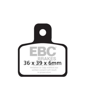 EBC FA351TT Pastilla orgánica