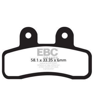 EBC FA448 Pastilla orgánica