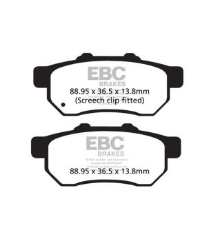 EBC FA479TT Pastilla orgánica