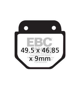 EBC FA486 Pastilla orgánica