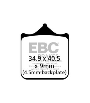 EBC FA602TT Pastilla orgánica