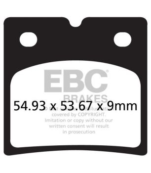 EBC FA696 Pastilla orgánica