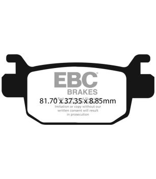 EBC FA698 Pastilla organica