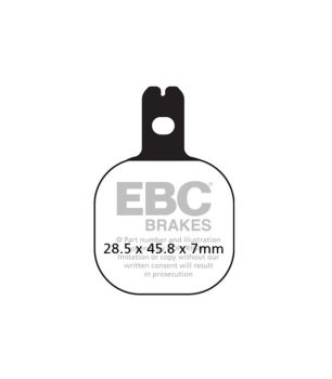 EBC GPFAX184HH Bremsbelag Sinter HH Rennstrecke