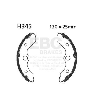 EBC H345 Bremsbackensatz