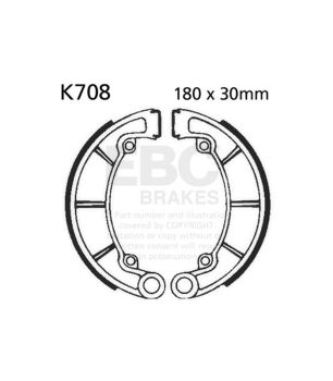 EBC K708 Bremsbackensatz