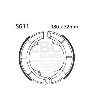 EBC S611 Bremsbackensatz