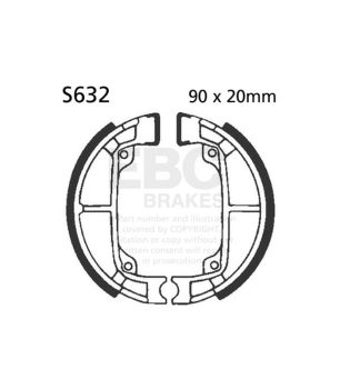 EBC S632 Bremsbackensatz