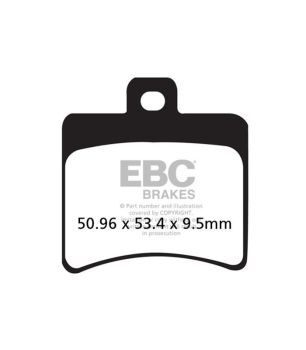 EBC SFAC298 Pastilla de carbono para Scooter