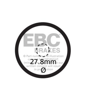 EBC SFA621V EBC Cooterng Brake Disc Pad Set