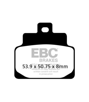 EBC SFAC301 Pastilla de carbono para Scooter