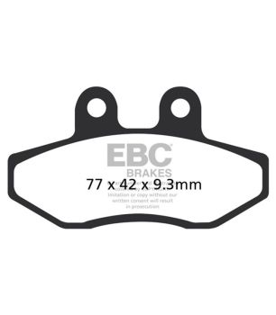 EBC SFAC393 Pastilla de carbono para Scooter