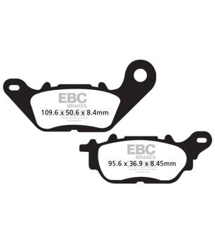 EBC SFAC464 Pastilla de carbono para Scooter