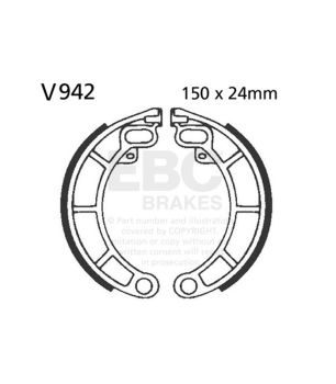 EBC V942 Bremsbackensatz