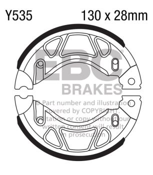 EBC Y535 Bremsbackensatz