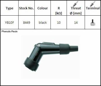 NGK Zündkerzenstecker YB10F
