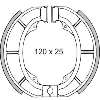 RMS BREMSBACKEN HINTEN APRILIA SR DITECH 50CC