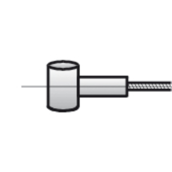 RMS CLASSIC GASZUG 1,2X320 PIAGGIO APE MP P501-601 1978/1996 142532 (1 STÜCK)