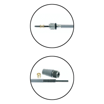 RMS CLASSIC TACHOWELLENKABEL PIAGGIO VESPA GT-GTR-TS-RALLY-SUPER KABEL 2,7MM (LC MM1070-LG MM1030) R.O.099011