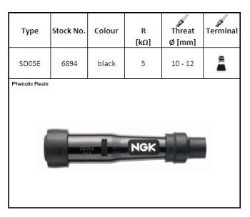 NGK SD01F ZÜNDKERZENSTECKER