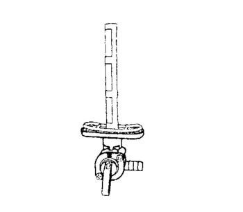 BENZINHAHN 8 OFF-ROAD LINKS 2 SCHRAUBEN 6mm ABSTAND 34mm