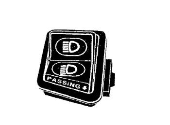 CONMUTADOR LUCES PEUGEOT/HONDA/YAMAHA CON RAFAGAS O.E.M. 35170-KFG-013