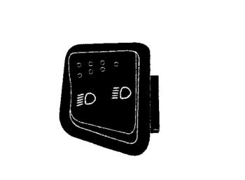 CONMUTADOR LUCES SIN RAFAGAS PIAGGIO 50 O.E.M. 642962