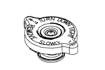 TAPON METALICO RADIADOR AGUA 1,2 BAR CICLOMOTOR